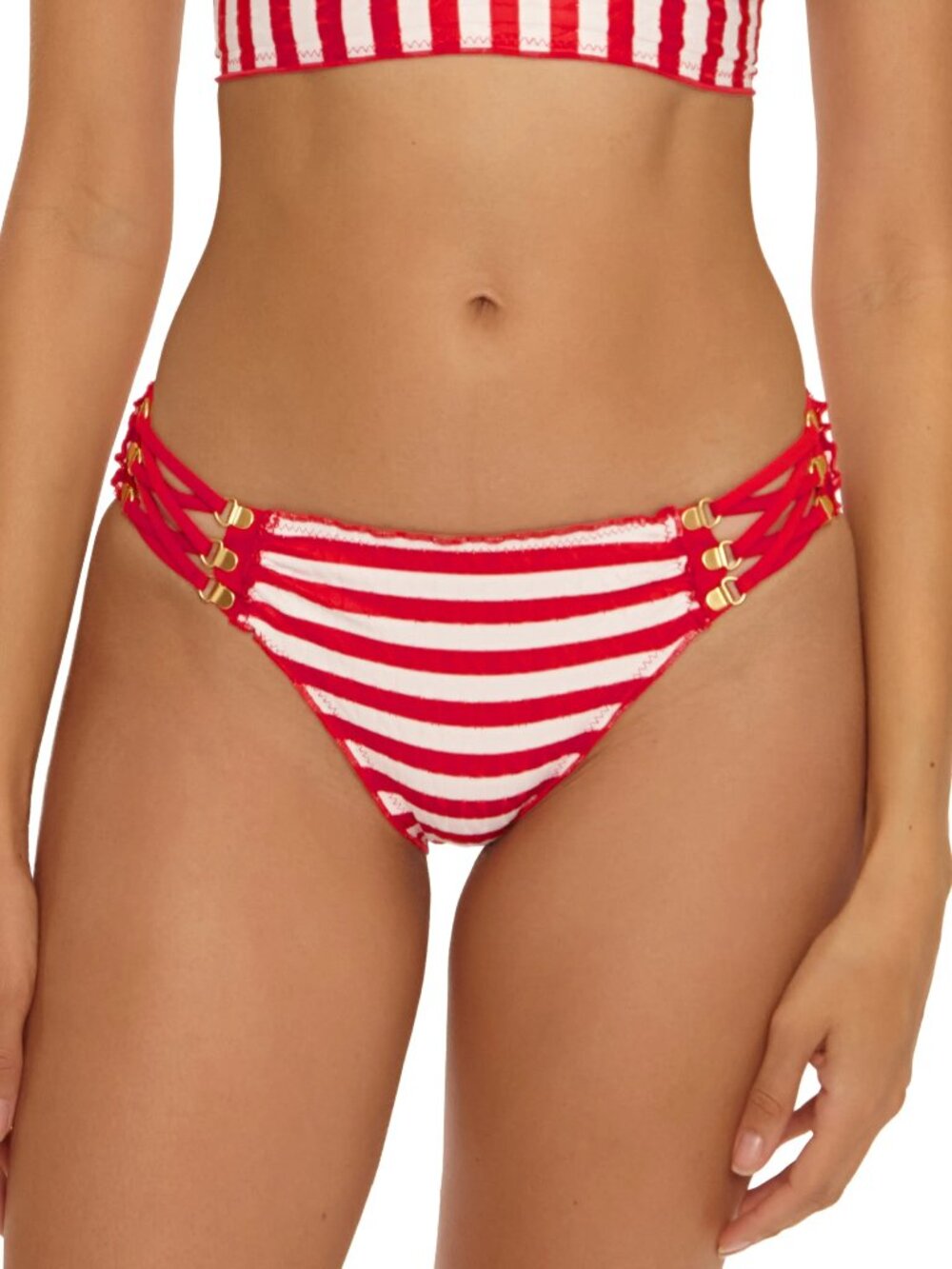 BECCA SAIL AWAY STRIPE HIPSTER BOTTOM IN SIZES S, M, L